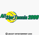 All Star Tennis 2000 (Europe) Title Screen